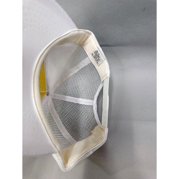 Vintage 80s BREN TEN Pistol Firearm Mesh Foam Trucker Hat Snapback - White Japan - Picture 7 of 9